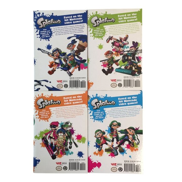 Splatoon Book Series #1-12 by Sankiehi Hinodeya Manga Comic English - Picture 5 of 9